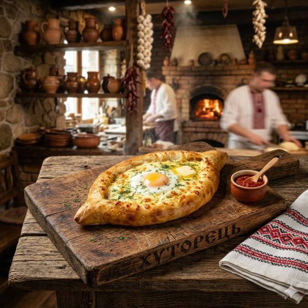 Хачапурі по-аджарськи