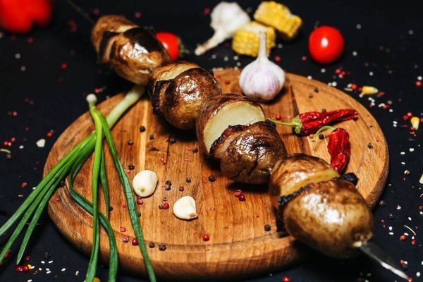 Картошка на мангале