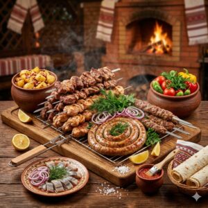 Великий шашличний сет на 5 осіб Від пуза доставка Бровари Хуторець