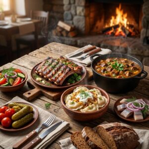 Шашличний набір для трьох "Несподівані гості"