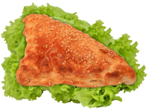 Хачапури из слоеного теста