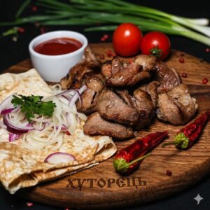 Шашлик з телятини